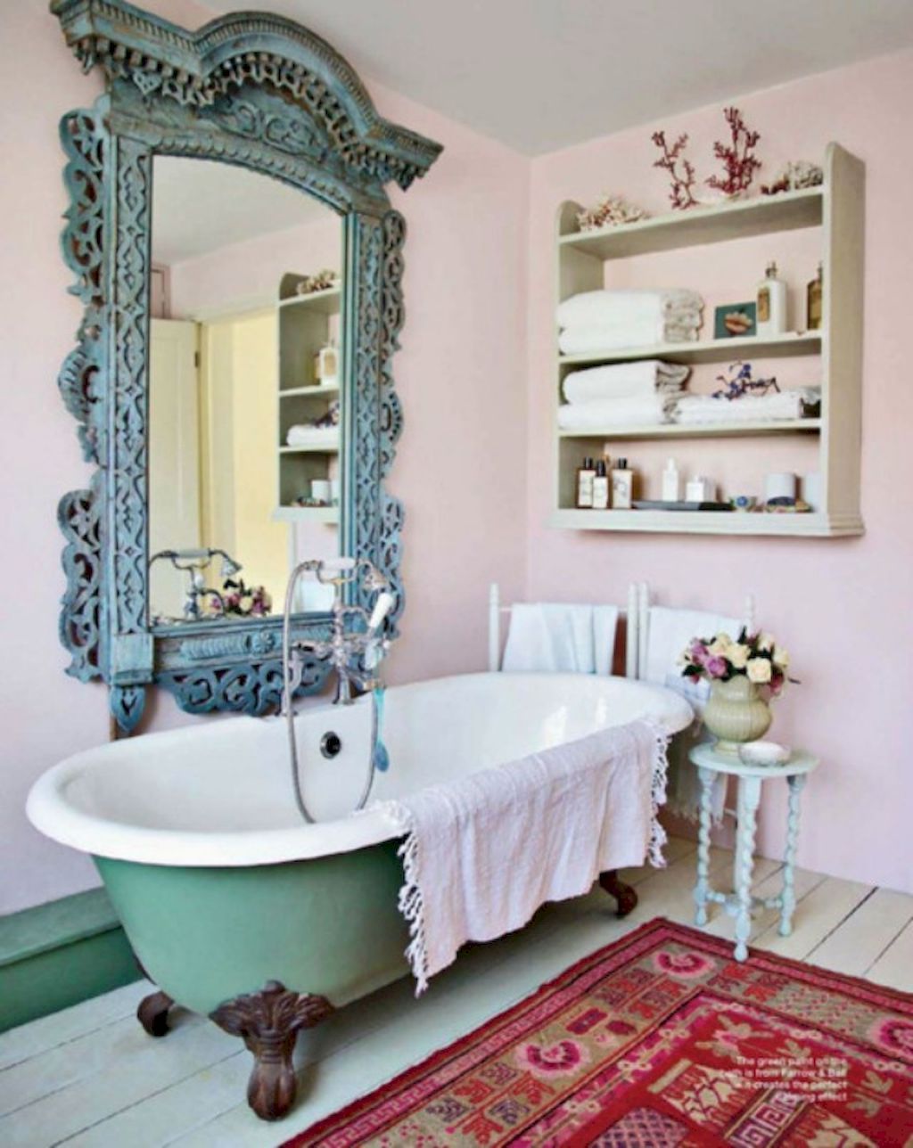 25 Stunning Shabby Chic Bathroom Designs That Will Adore You - 2274Bcdc946C9F3B0453887266F0D042