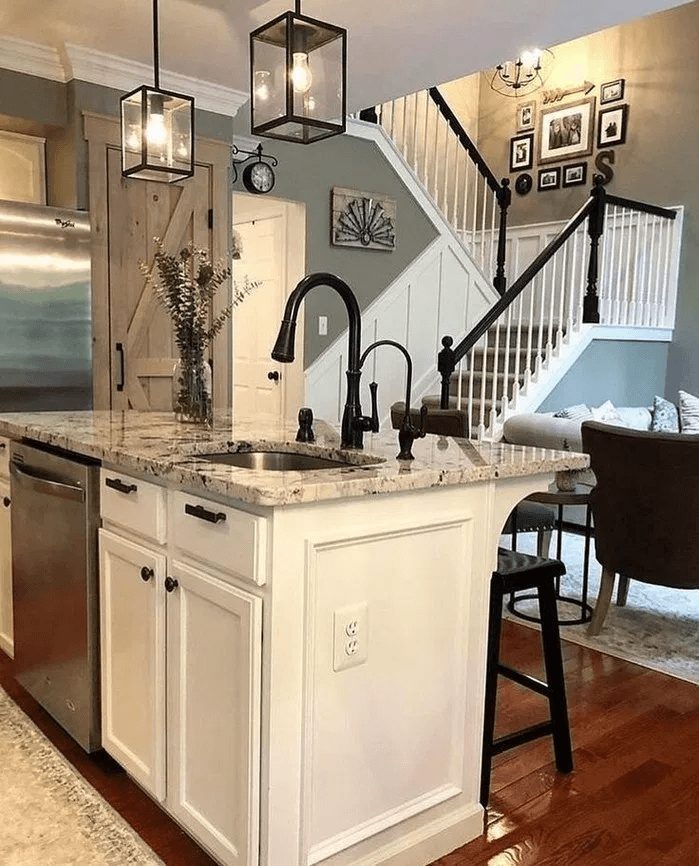 25 Bewildering Farmhouse Kitchen Designs (Traditional Beauties!) - 93D37B460A689766Ffeef64Ab6F85500