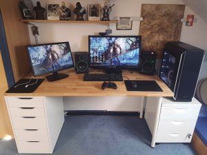 11 DIY Gaming Desk Ideas That Are Easy to Make - Home Junkee
