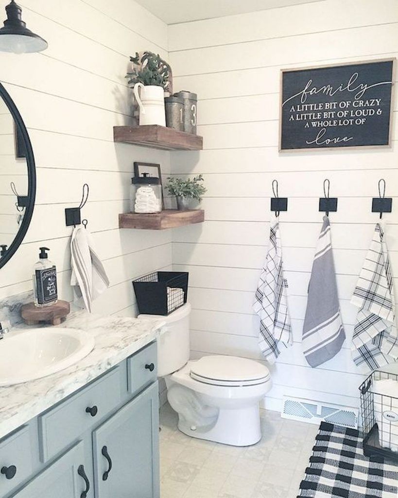 25 Farmhouse Bathroom Ideas For Your Bathroom Remodel