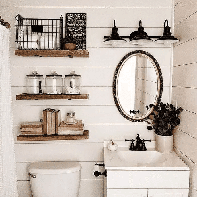 25 Farmhouse Bathroom Ideas For Bathroom Remodel - M8