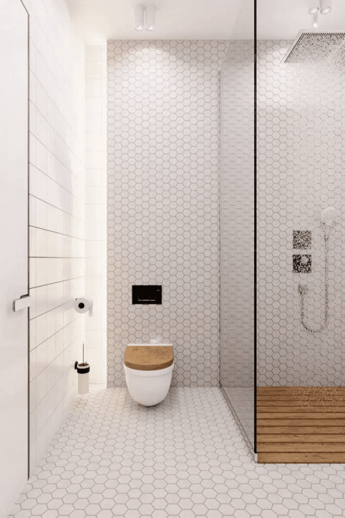 25 Tranquil Scandinavian Bathroom Decor To Get Rid Of Daily Stress - N4